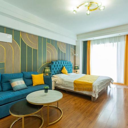 Dalian Hong XI Yuan Apartment Wanda Plaza Buitenkant foto