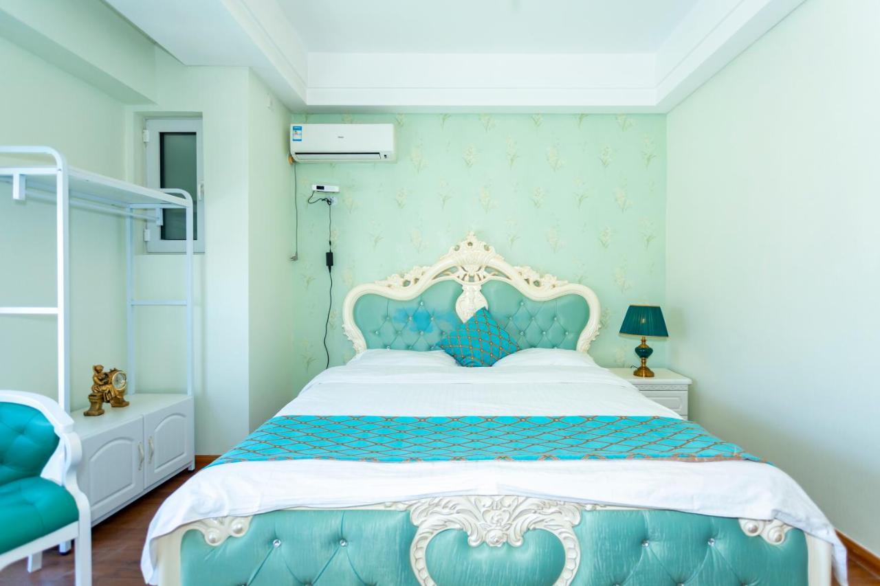 Dalian Hong XI Yuan Apartment Wanda Plaza Buitenkant foto